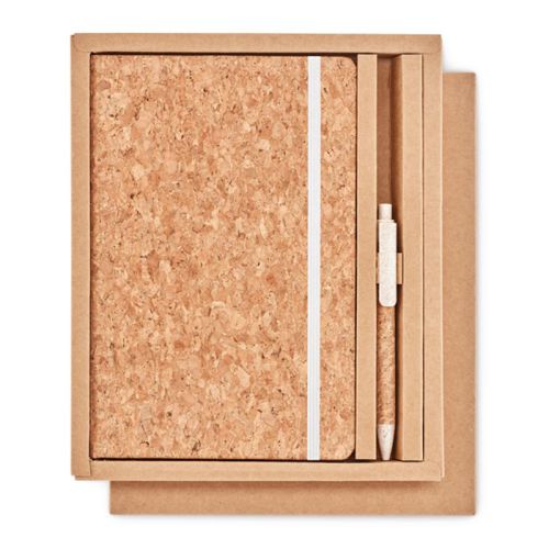 Cahier en liège avec stylo - image 2