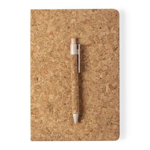 Set de carnets en liège et paille de blé - image 2