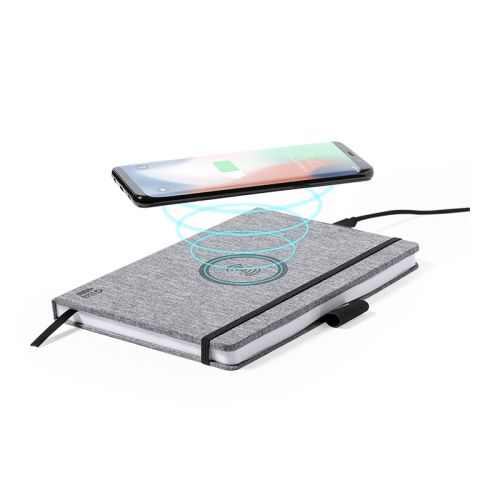 Carnet RPET avec chargeur - image 5