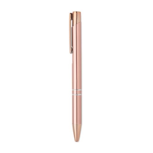 Stylo en aluminium couleur or rose - image 2