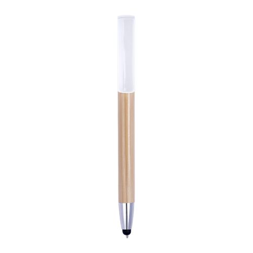 Stylo 2-en-1 en bambou - image 2