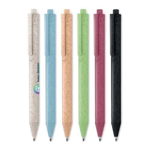 Stylo bille en paille de blé 50 % - image 1