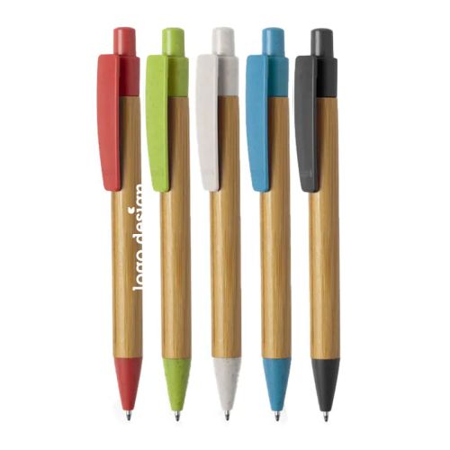 Stylo à bille en bambou - image 1