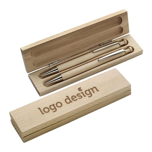 Set de stylos à bille écoresponsable - image 1