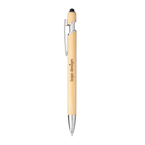 Stylo en bambou avec stylet - image 1
