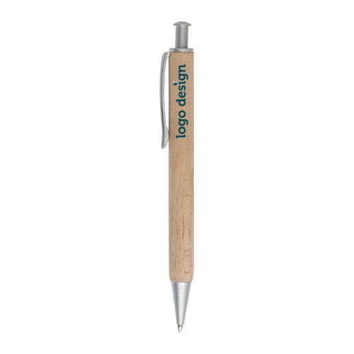 Stylo à bille en hêtre - image 1