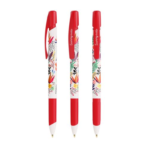 Stylo BIC Media Clic Grip Ecolutions couleur pleine - image 3