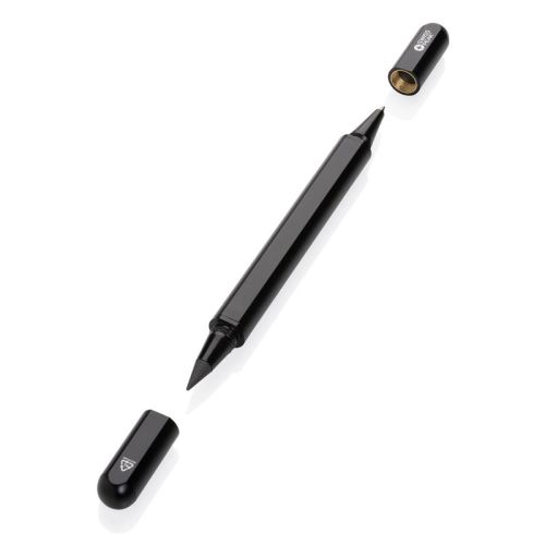 Stylo duo en aluminium recyclé - image 2