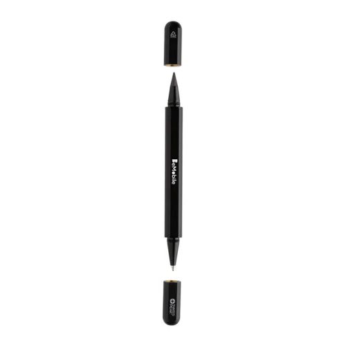 Stylo duo en aluminium recyclé - image 1