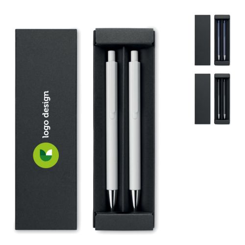 Set de stylos en aluminium recyclé - image 1