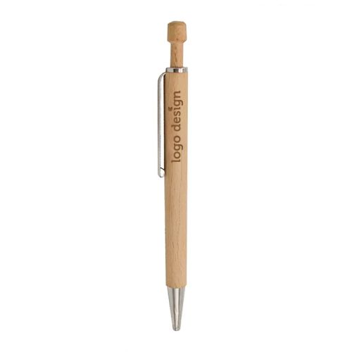 Stylo à bille en bois - image 1
