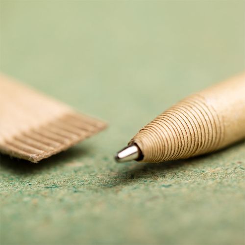 Stylo en carton avec capuchon - image 7