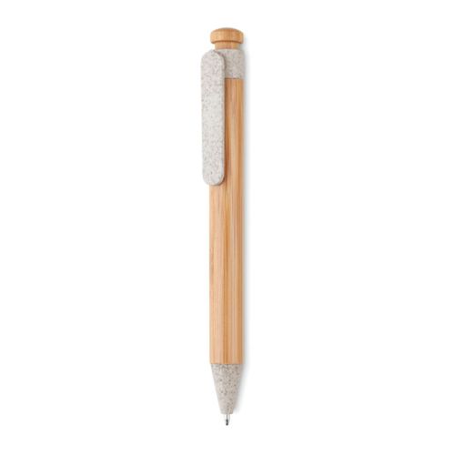 Stylo en paille de blé et bambou | gravure - image 6