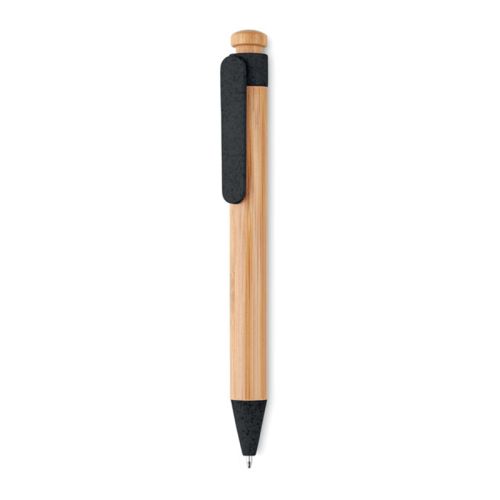 Stylo en paille de blé et bambou | gravure - image 5
