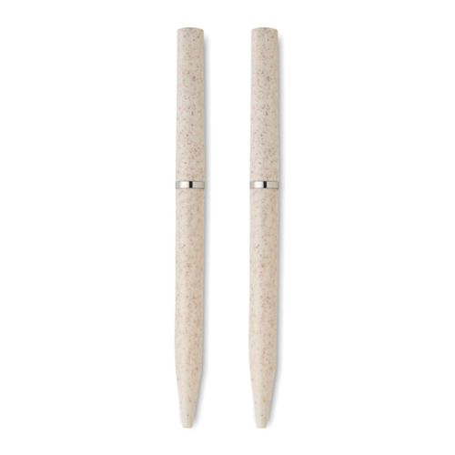Set de stylos en paille de blé - image 4