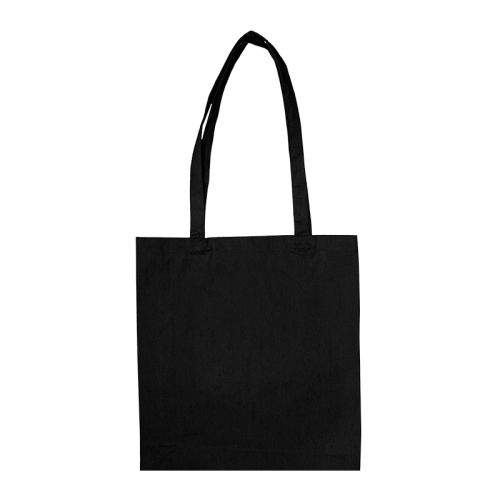 Grand cabas en toile noir XL - image 3