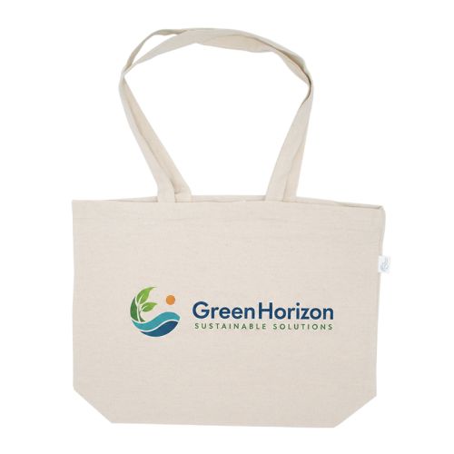 Shopper écru recyclé | 250 g/m² - image 1