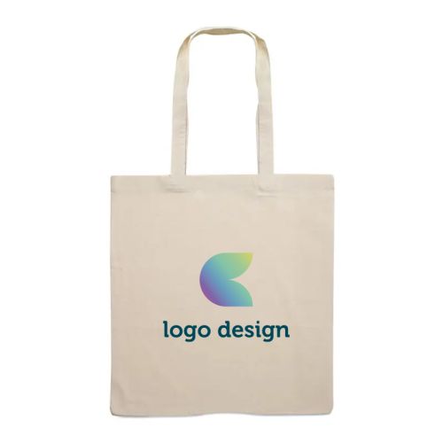 Sac en coton imprimé en quadrichromie | 140 g/m² - image 1
