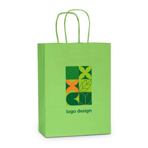 Sac en papier coloré L | 100 gr./m2 - image 1