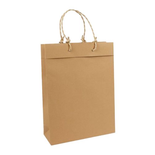 Sac en papier recyclé taille M - image 2