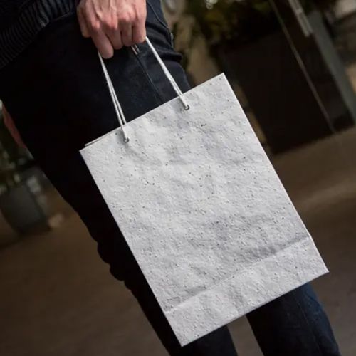Sac en papier ensemencé moyen - image 3