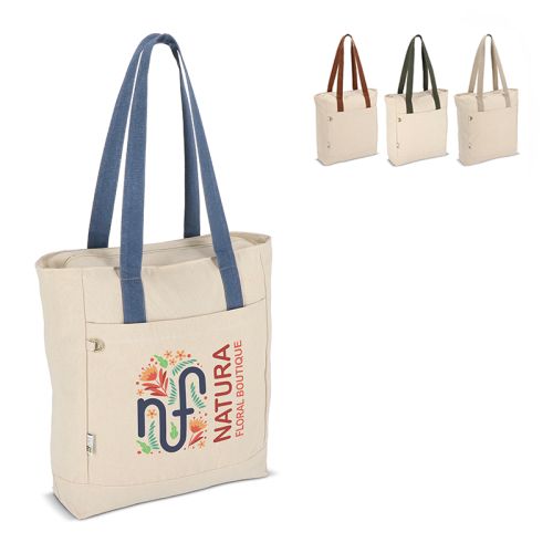 Sac cabas en toile avec poche intérieure - image 1