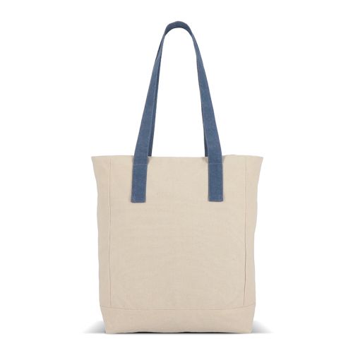 Sac cabas en toile avec poche intérieure