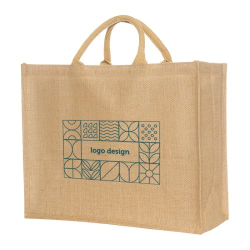 Sac shopping en jute large - image 1