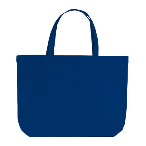 Sac shopper en coton coloré XL - image 2