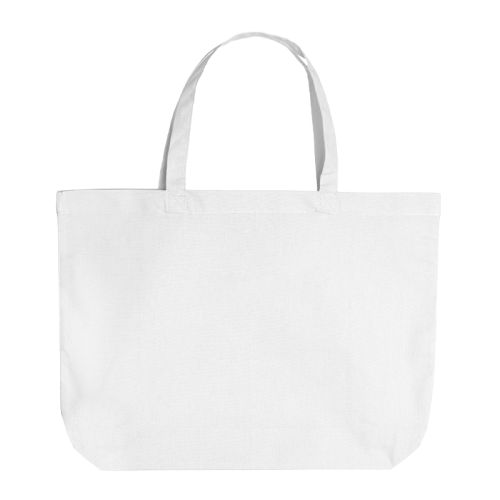 Sac shopper en coton coloré XL - image 5