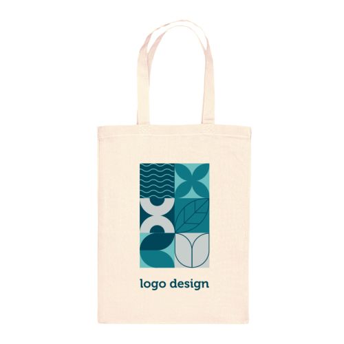 Sac en coton mini écru - image 3