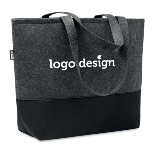 Sac de courses en feutre RPET - image 1