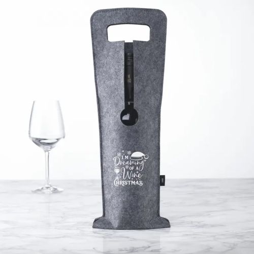 Sac à vin RPET | Noël - image 4