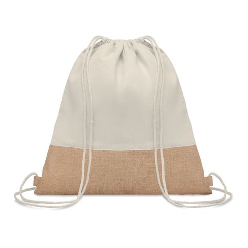 Sac à dos en coton avec jute - image 2