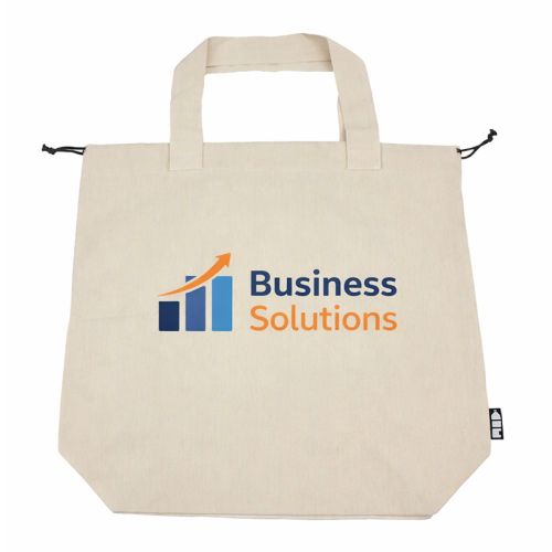 Shopper avec fermeture à cordon - image 1