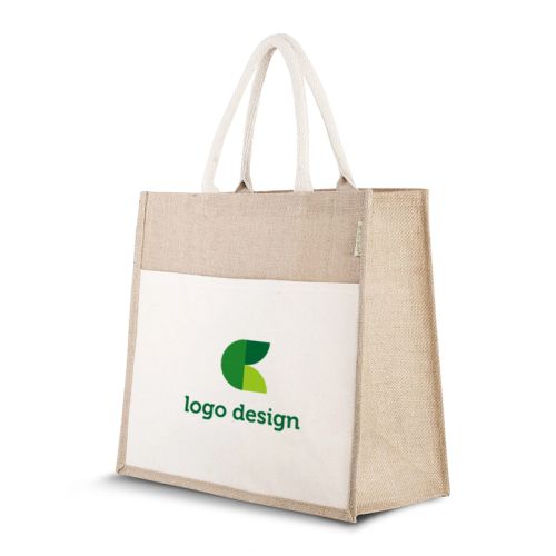 Sac shopping en jute - image 1
