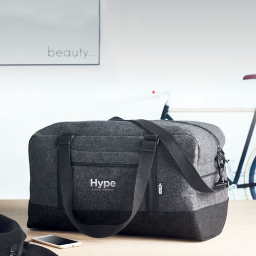 Sac de week-end RPET en feutre - image 7