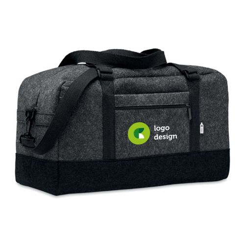 Sac de week-end RPET en feutre - image 1