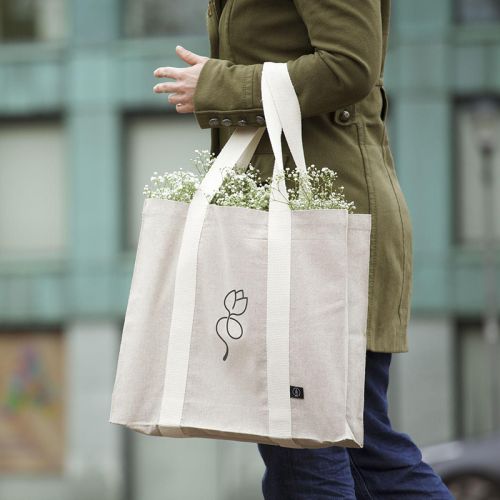 Sac de courses en coton recyclé - image 6