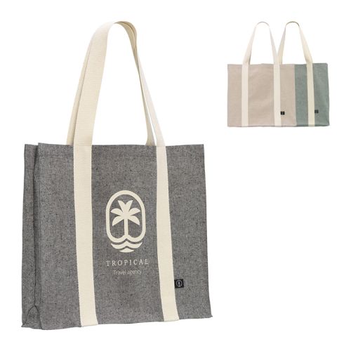 Sac de courses en coton recyclé - image 1