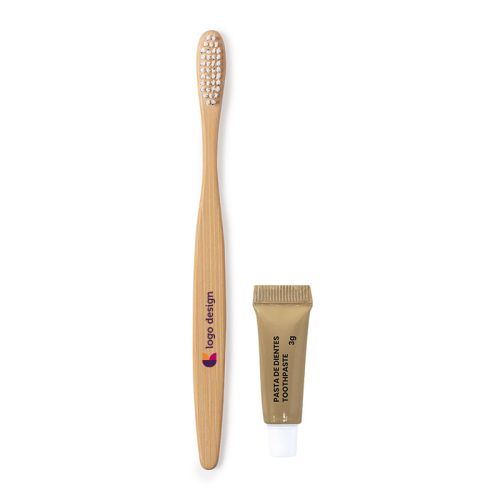 Set de brosses à dents en bambou - image 1