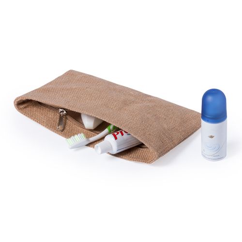 Pochette de toilette en jute - image 3