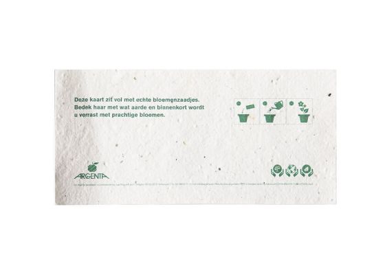 Papier ensemencé format DIN long | 200 g/m² - image 3