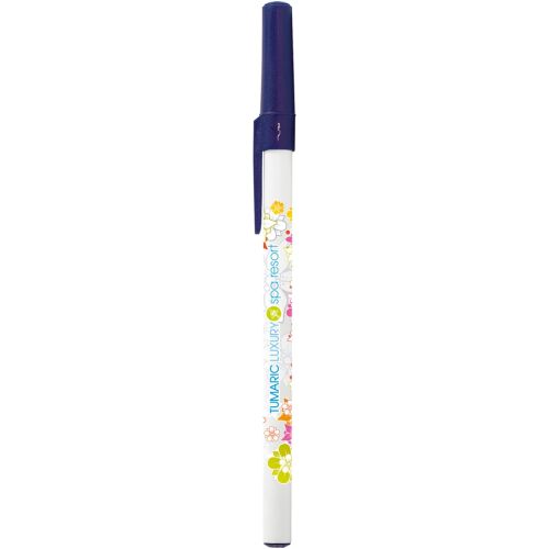 Stylo BIC Round Stic Ecolutions couleur pleine - image 2