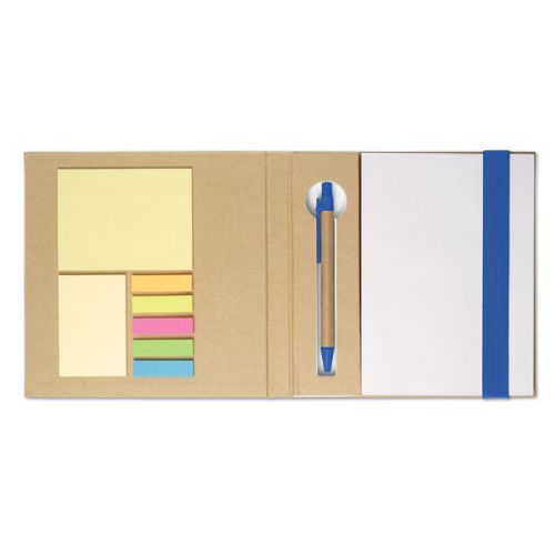 Carnet recyclé avec feuillets autocollants - image 3