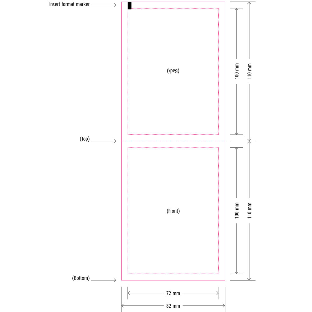 Sachets de graines 82 x 110 mm en papier de fibres de tomate - image 2
