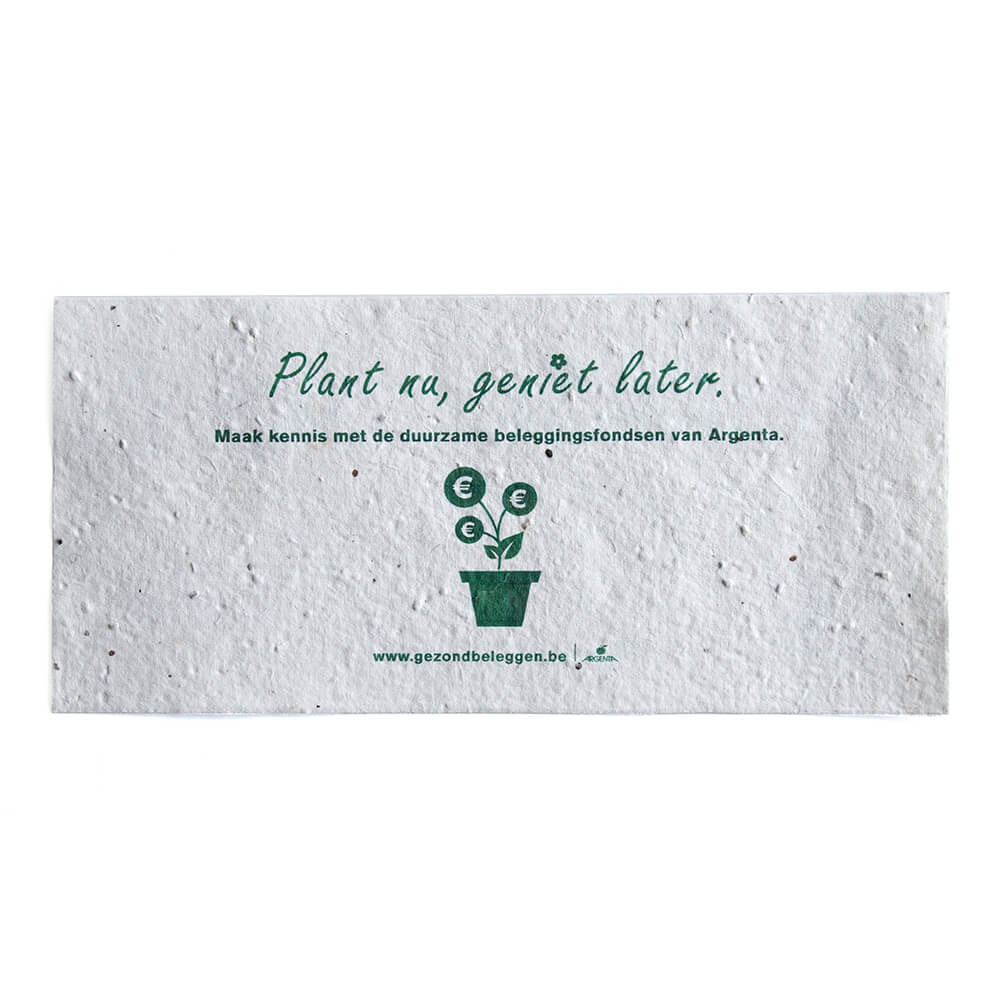 Papier ensemencé format DIN long | 200 gr./m2 - image 2