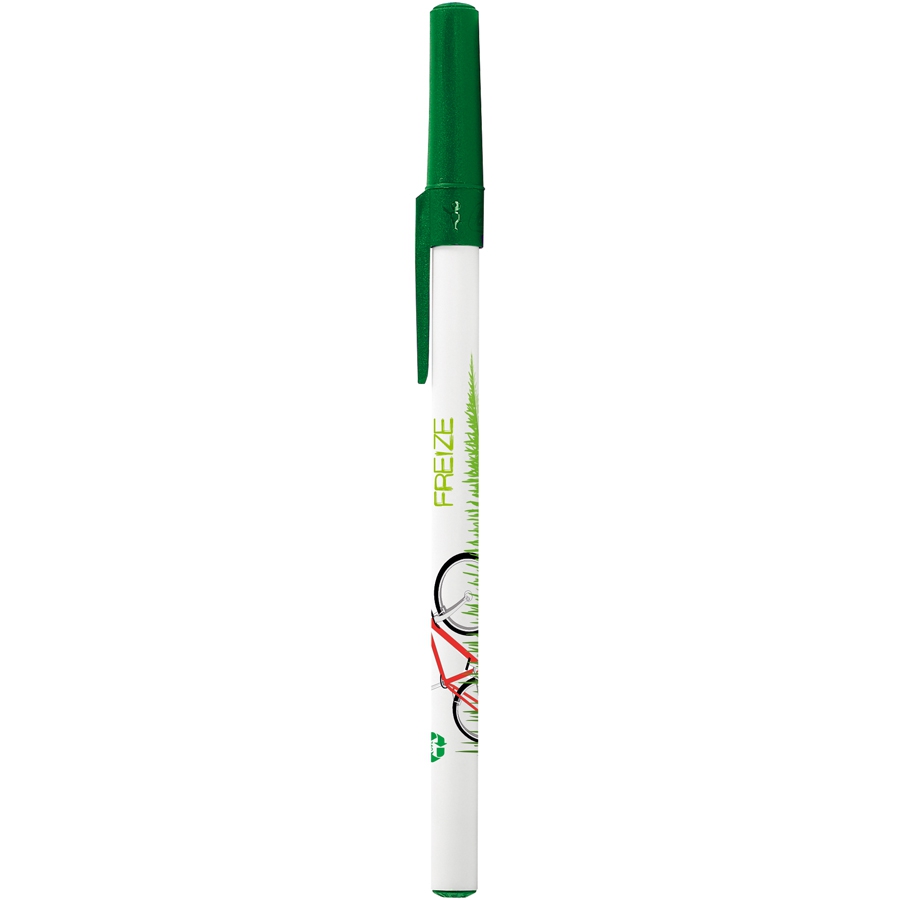 Stylo BIC Round Stic Ecolutions couleur pleine - image 3
