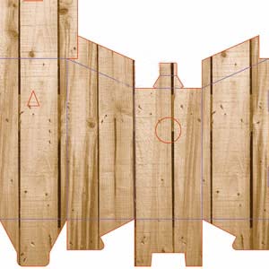 Maison pour oiseaux en carton - image 3